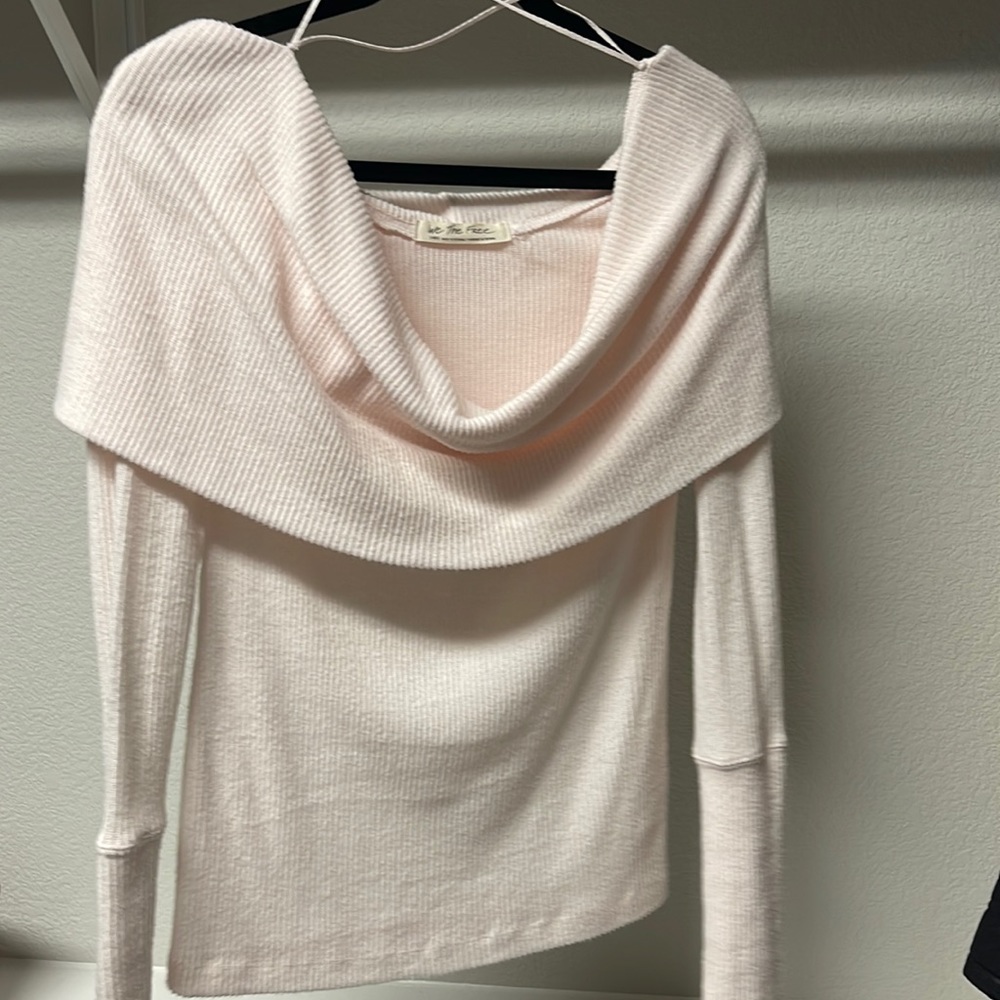 Off the shoulder sweater